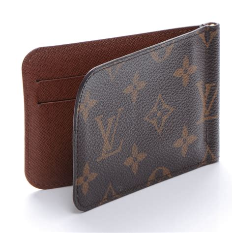 louis vuitton leather money clip|louis vuitton money clipper.